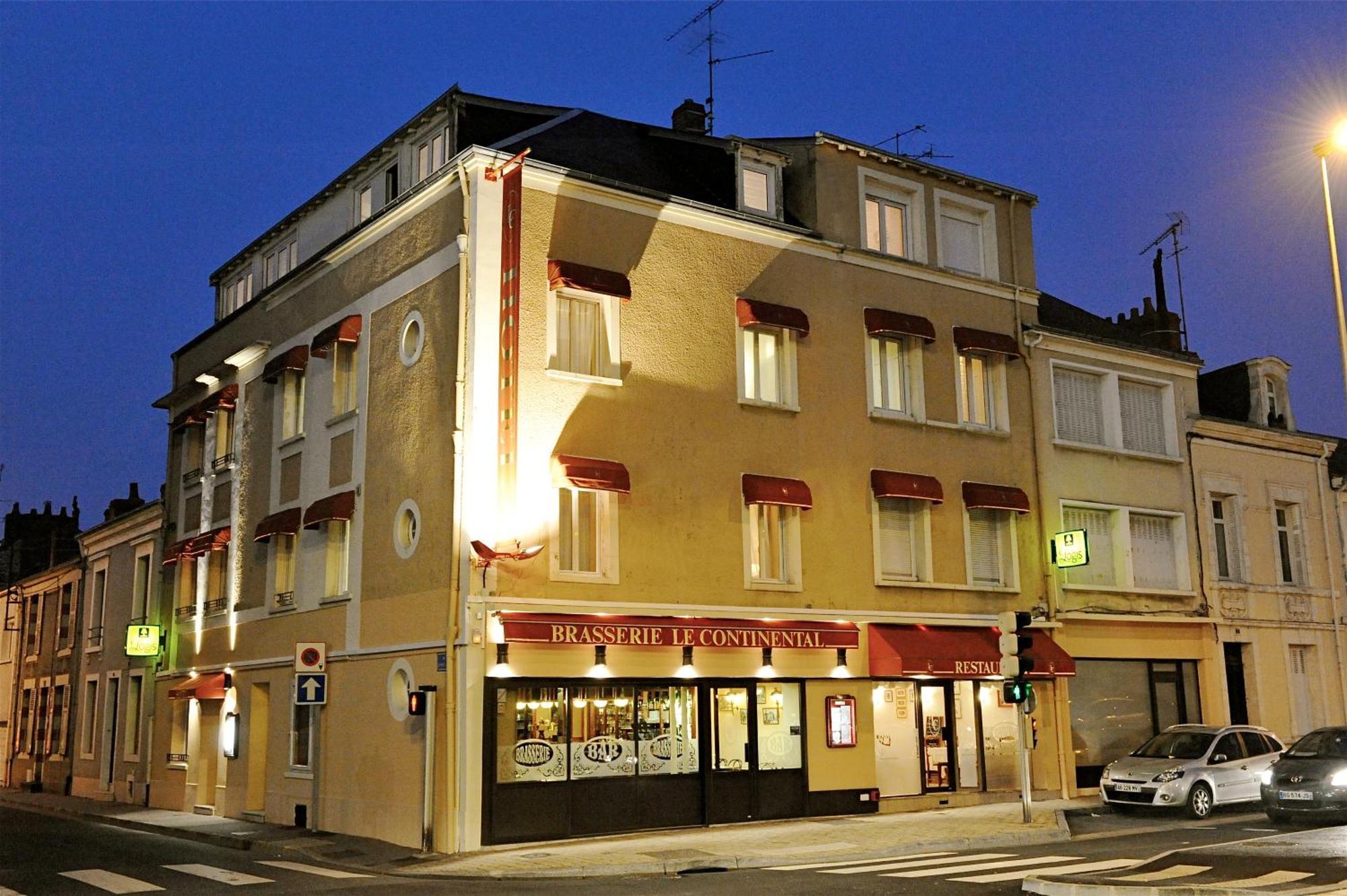 Châteauroux Logis Hotel Le Continental מראה חיצוני תמונה