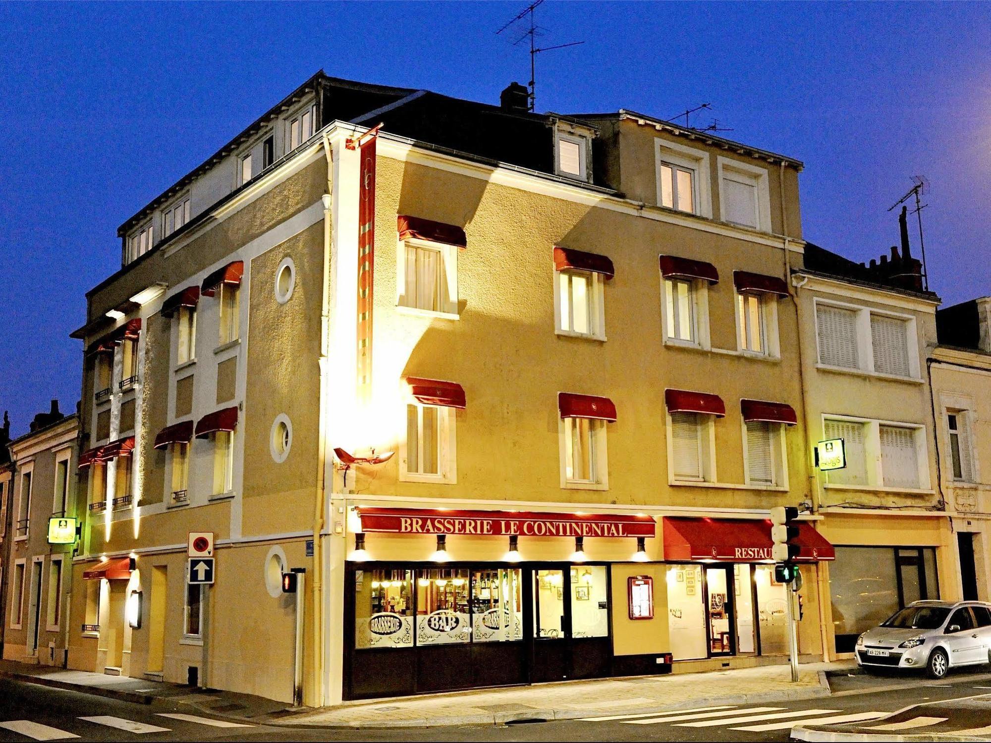 Châteauroux Logis Hotel Le Continental מראה חיצוני תמונה